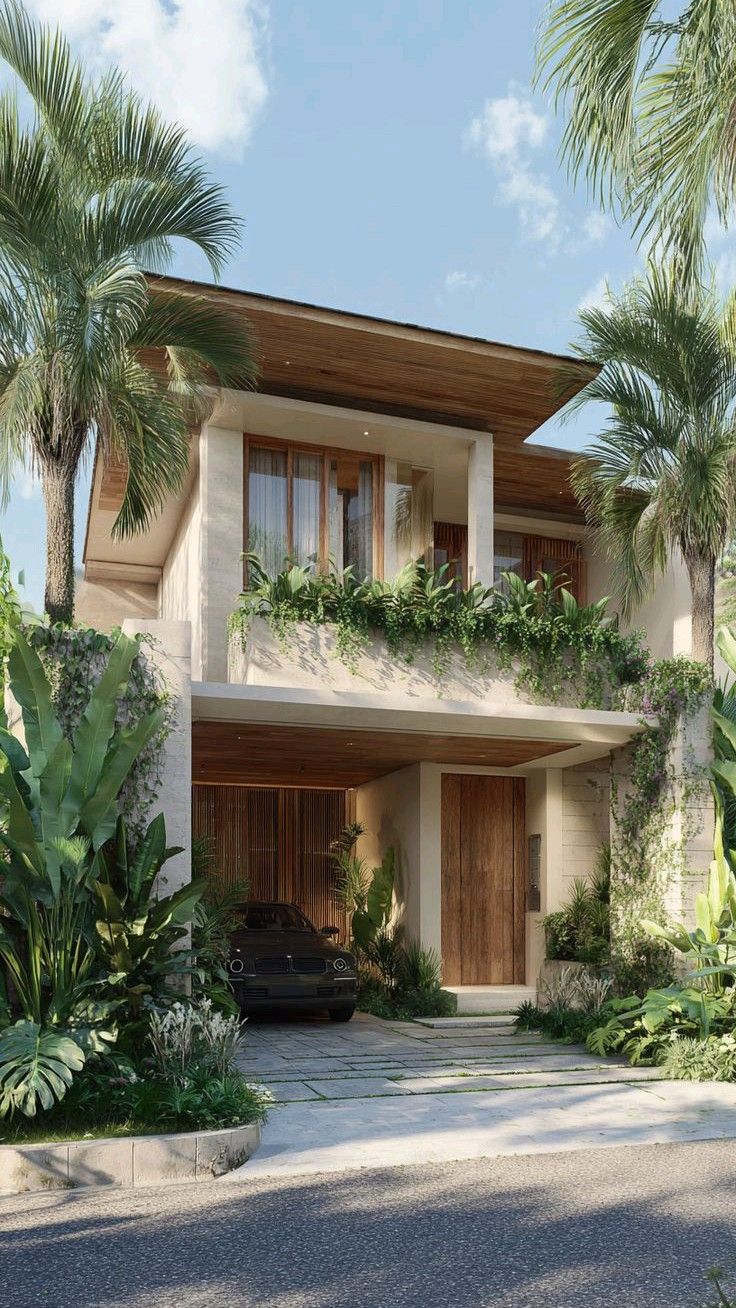 Desain rumah tropis