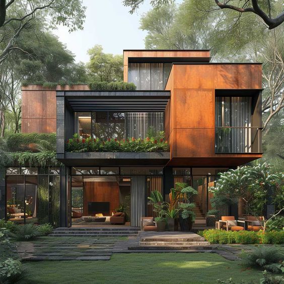 Rumah industrial modern