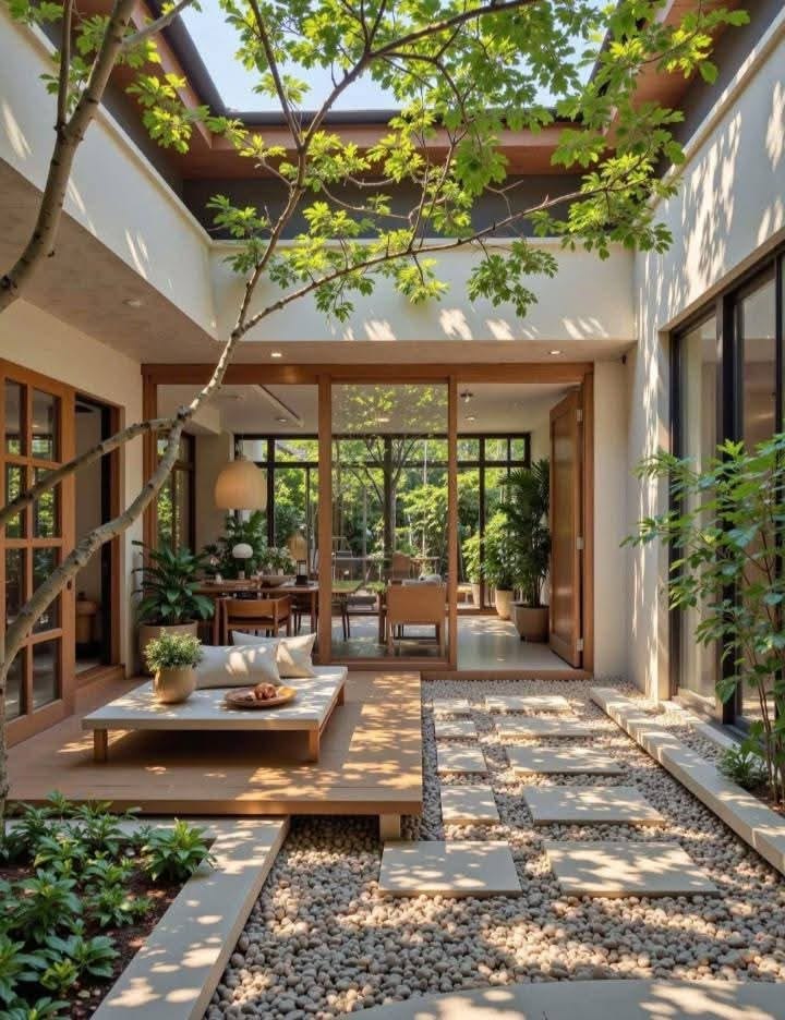 Rumah dengan Inner Courtyard