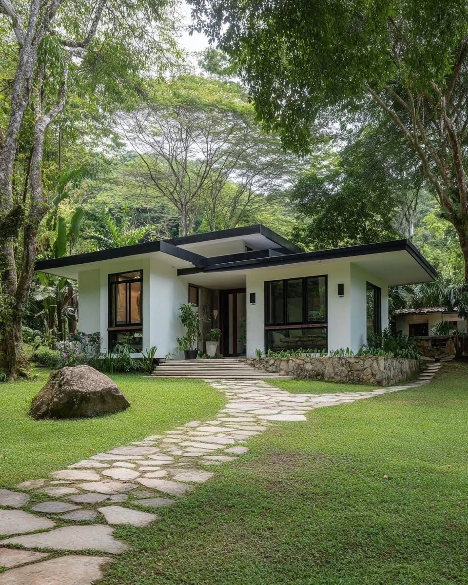 Desain Rumah Tanpa Garasi